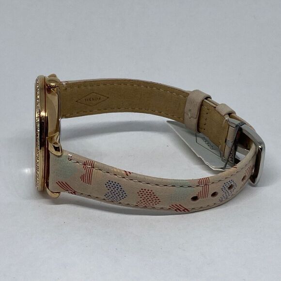 Fossil Jacqueline ES4291 Women's Leather Analog White Dial Quartz Watch XR566 - Picture 9 of 12